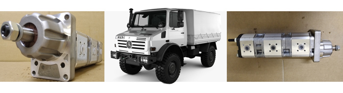 Насос гидравлический A0012367605 для Mercedes Unimog U300,   U400, U500 